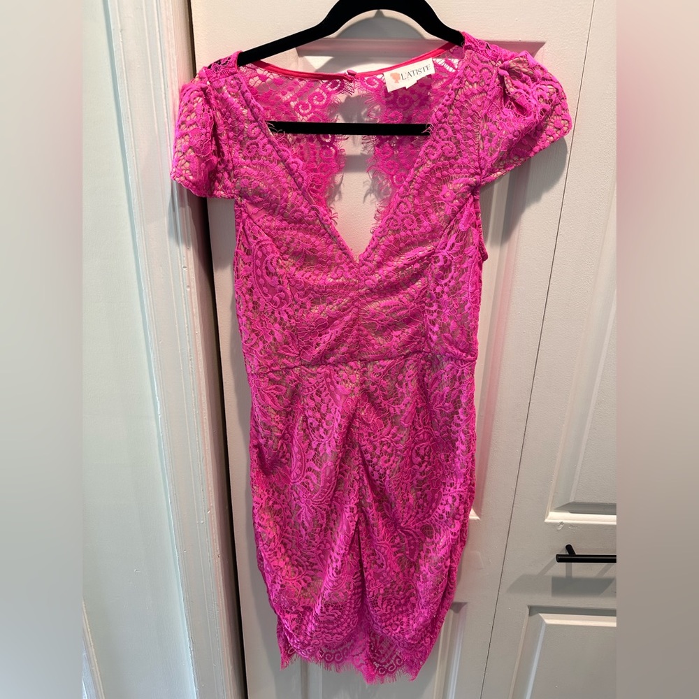 Pink dress perfect for many occasions